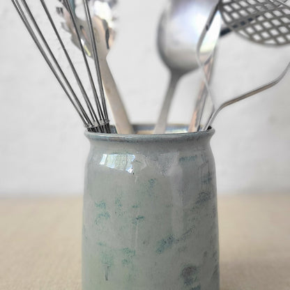 Nebula Blue Classic Utensils Pot