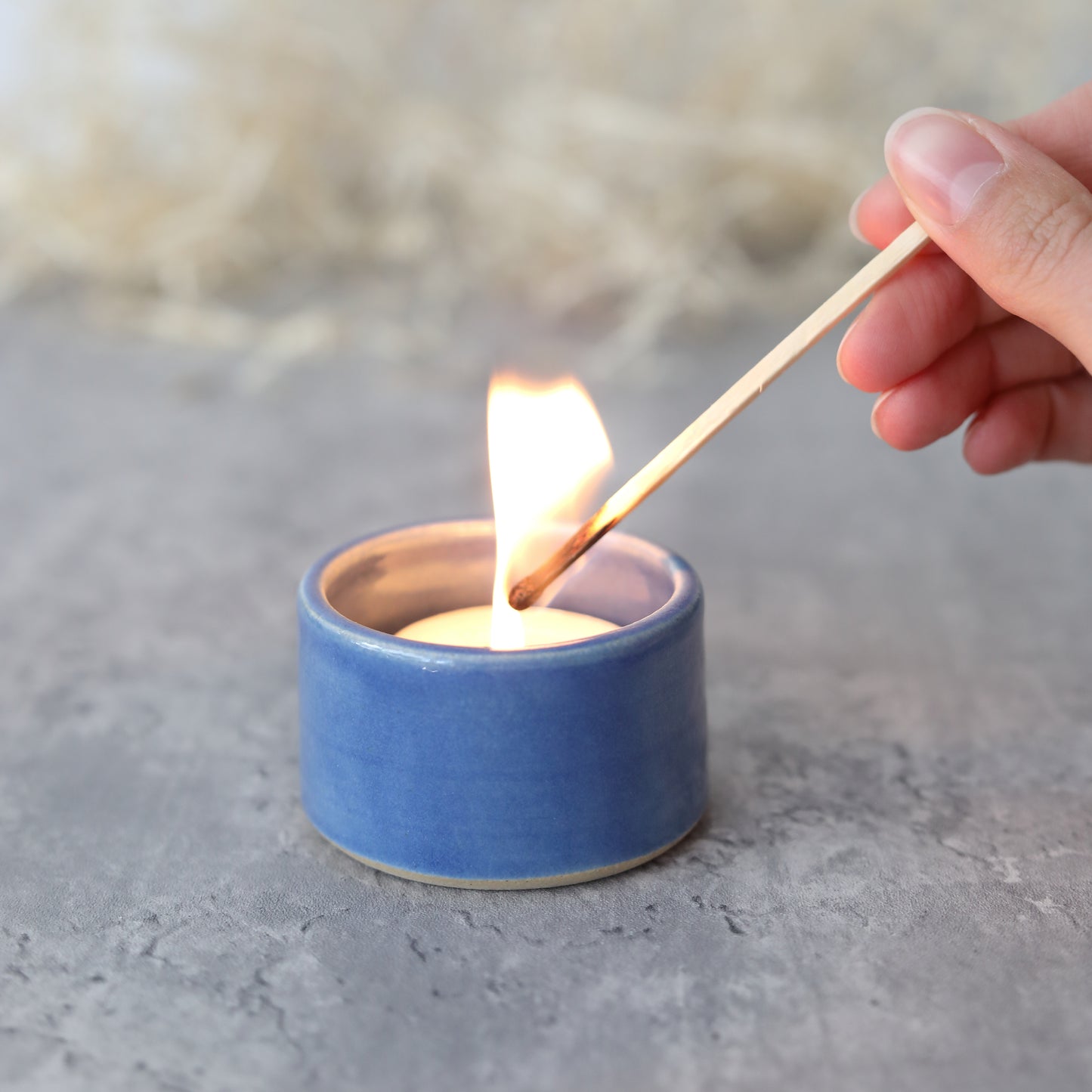 Pacific Blue Classic Tea Light Holders