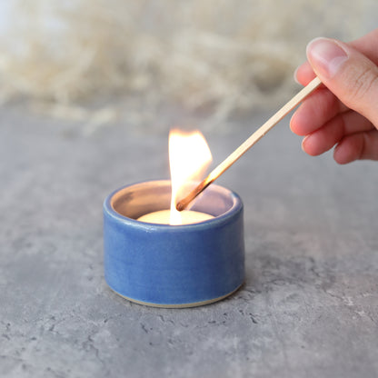 Pacific Blue Classic Tea Light Holders