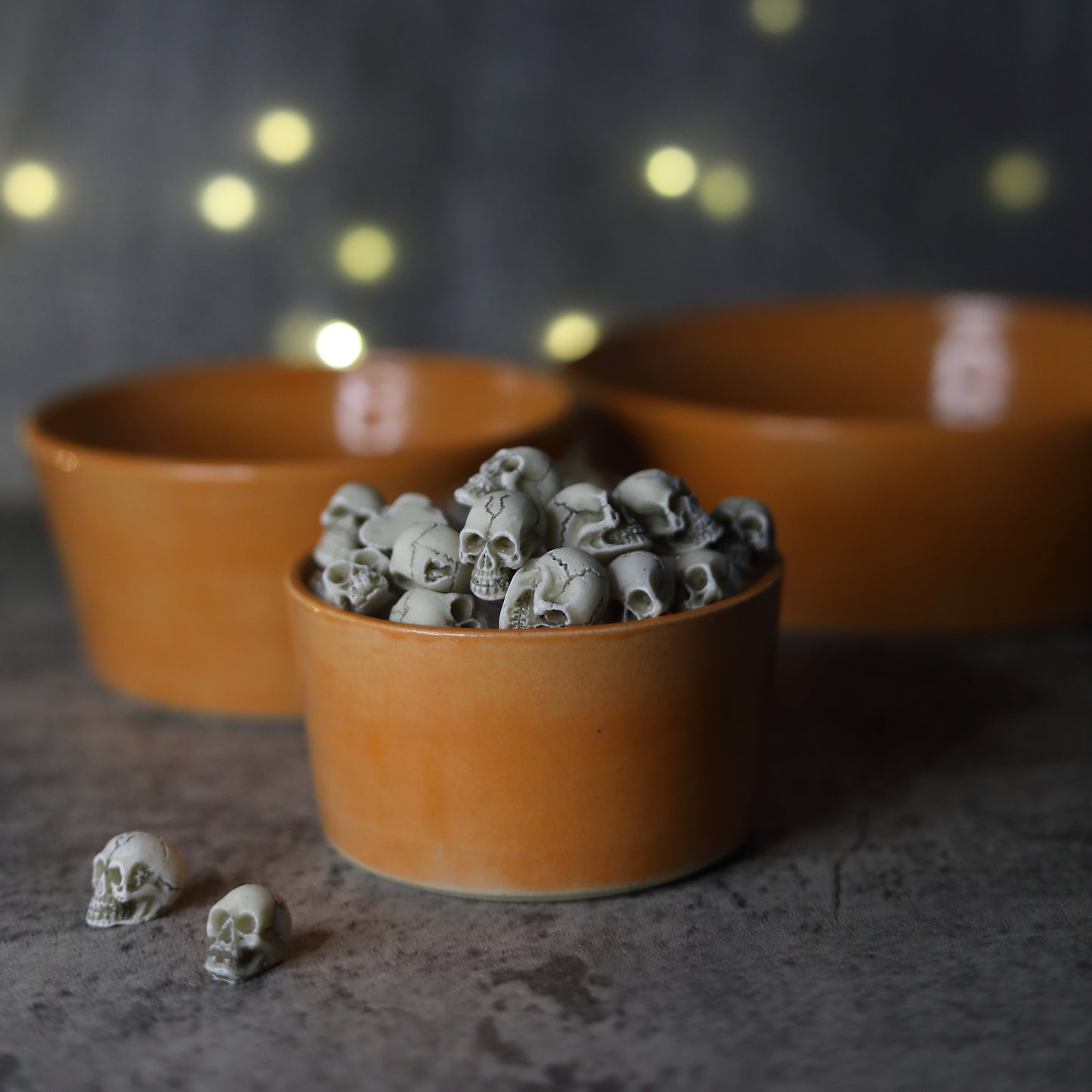 Halloween Edition Mandarin Orange Classic Bowls