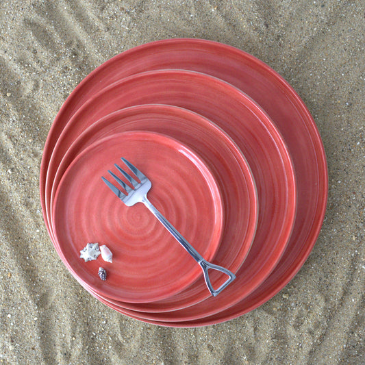 Summer Edition Cherry Red Classic Plates