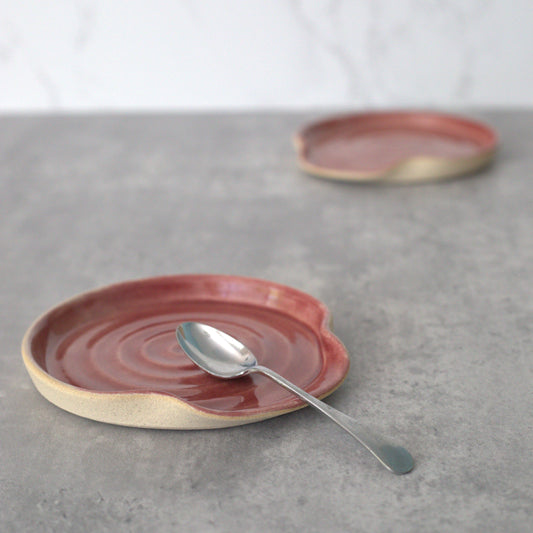 Crimson Red Classic Spoon Rest