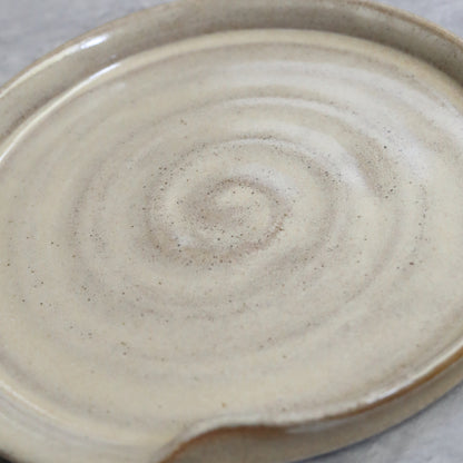 Egg Shell Rustic Spoon Rest