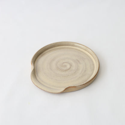 Egg Shell Rustic Spoon Rest