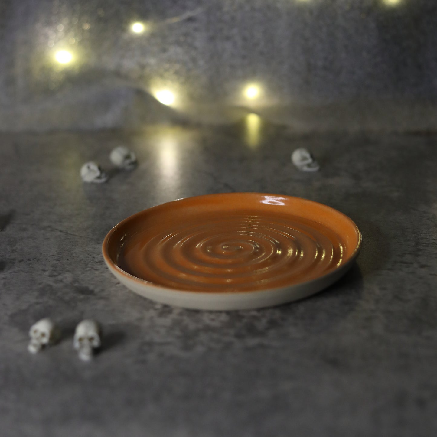 Halloween Edition Mandarin Orange Classic Plates