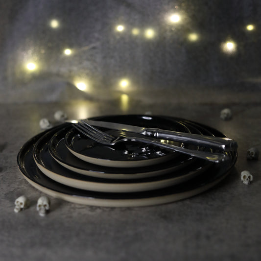 Halloween Edition Jet Black Classic Plates