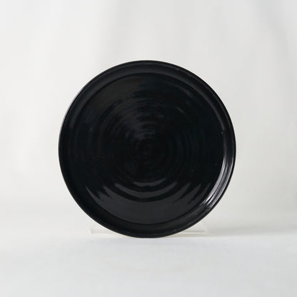 Jet Black Classic Cake Plate