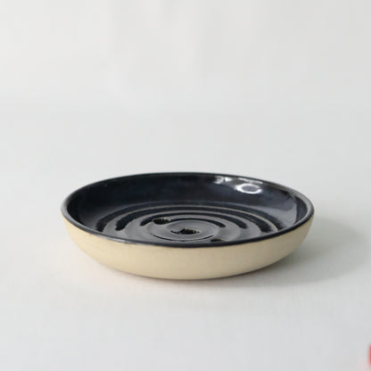 Jet Black Classic Soap Dish