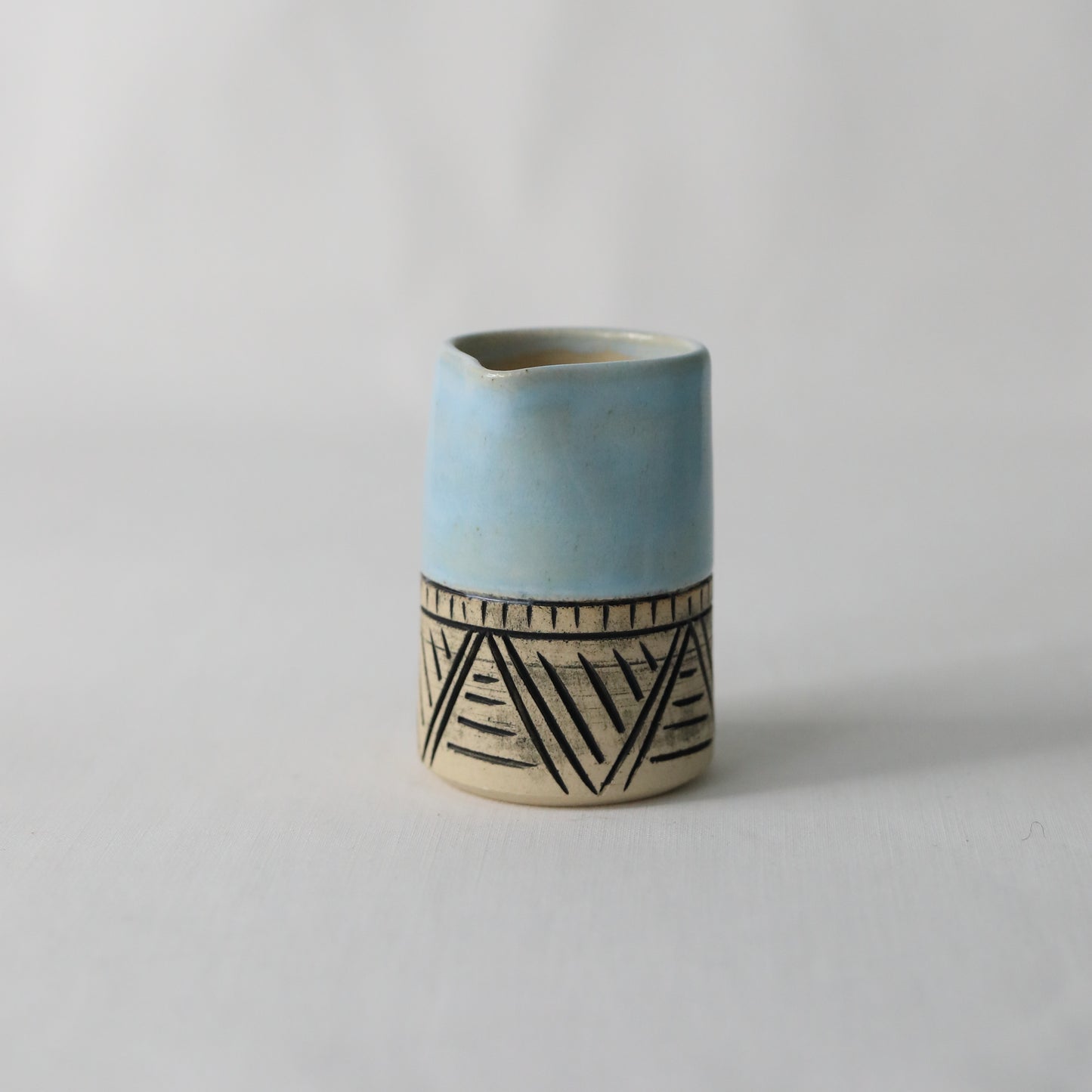 Clear Sky Classic Carved Mini Jug