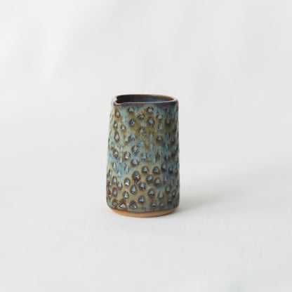 Seafoam Blue Rustic Textured Mini Jug