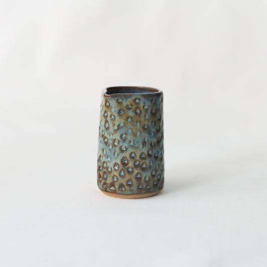 Seafoam Blue Rustic Textured Mini Jug