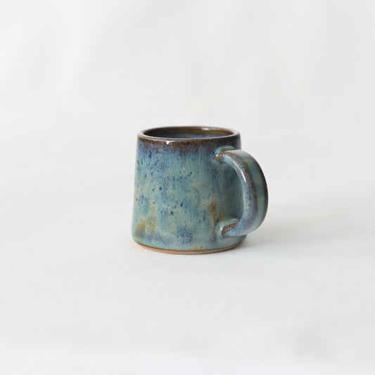 Seafoam Blue Rustic Espresso Mug