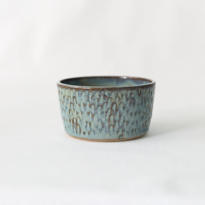 Seafoam Blue Rustic Textured Side Bowl