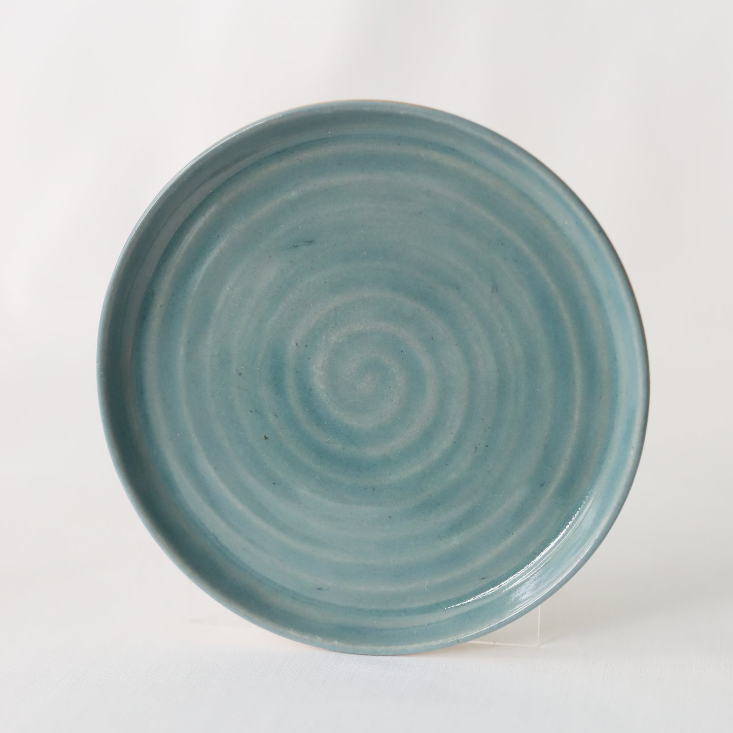Pale Turquoise Classic Cake Plate