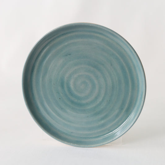 Pale Turquoise Classic Cake Plate