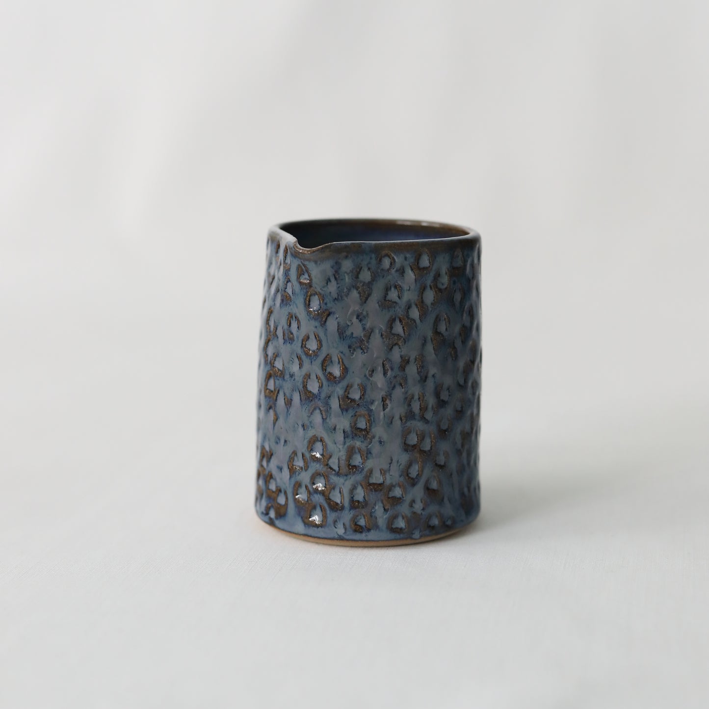 Nebula Blue Rustic Textured Small Jug