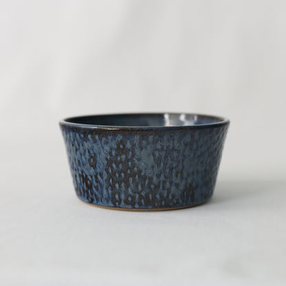 Nebula Blue Rustic Textured Breakfast Bowl