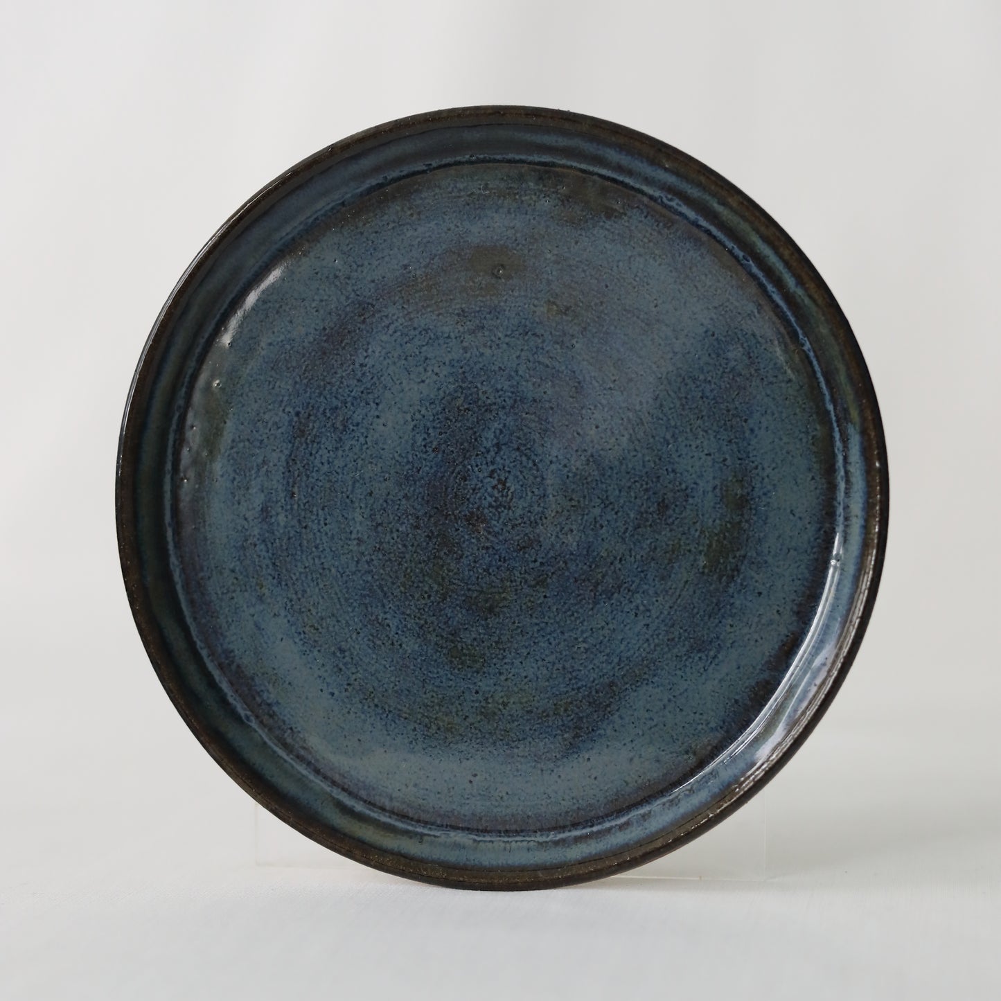 Nebula Blue Rustic Cake Plate