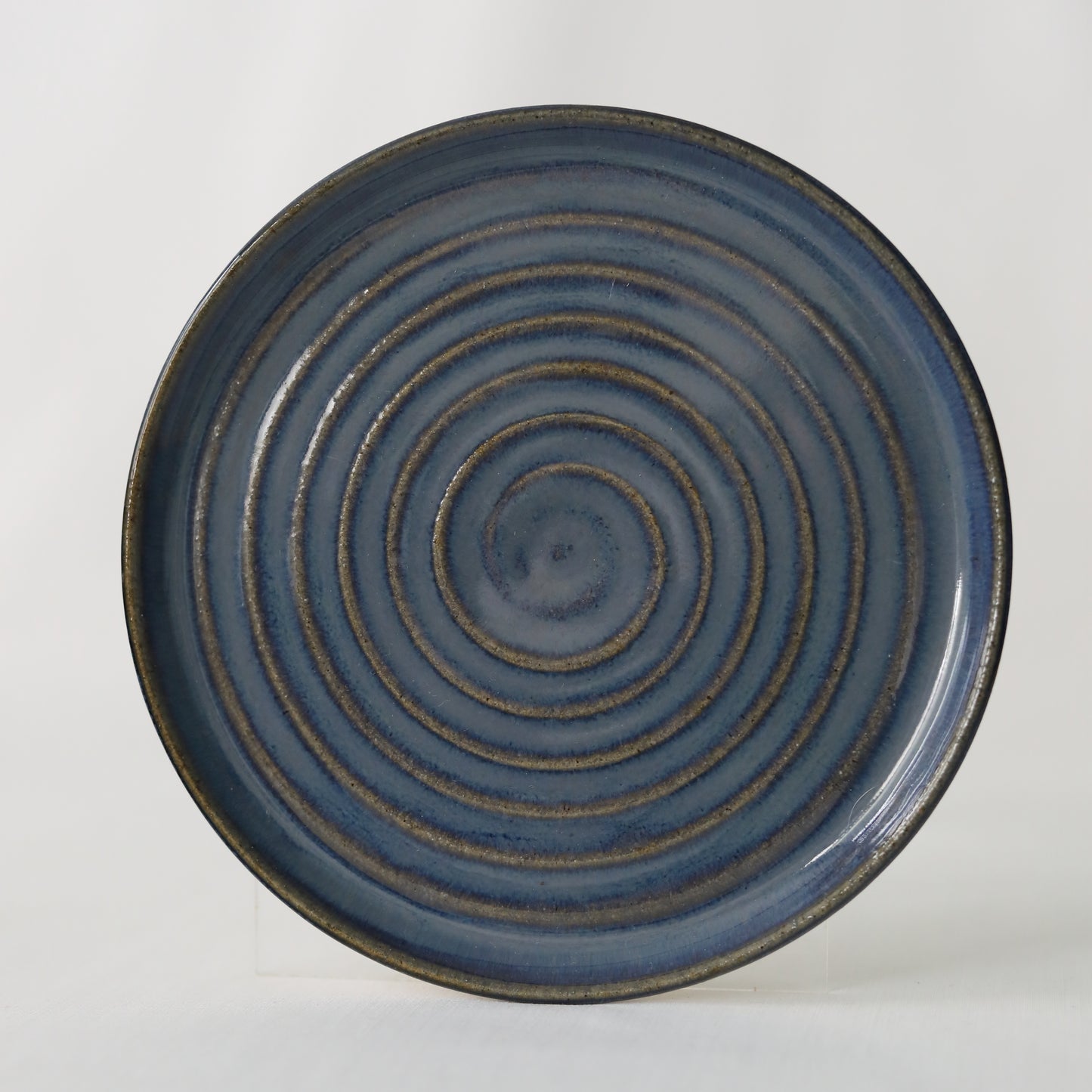 Nebula Blue Classic Cake Plate