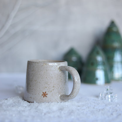 Winter Edition Classic Standard Snowflake Mugs