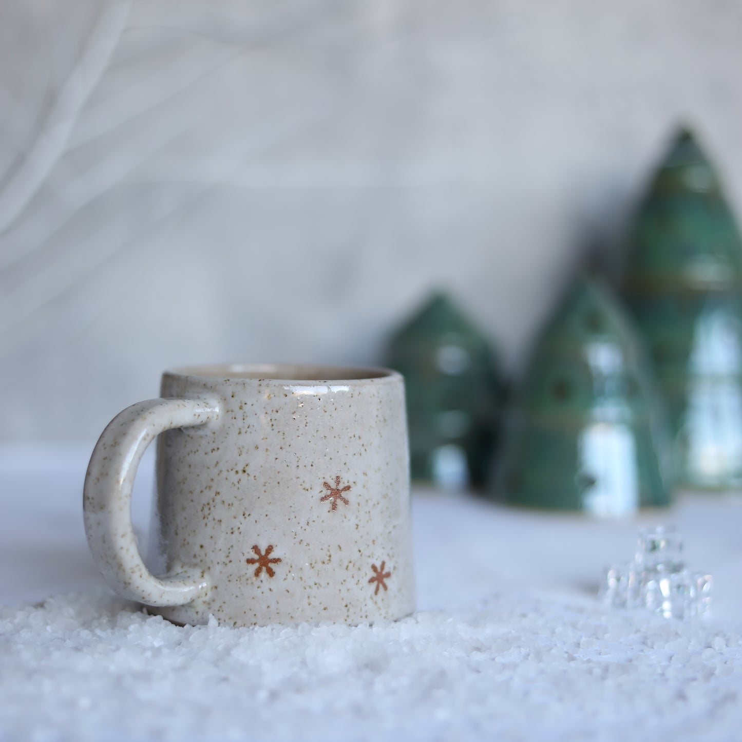 Winter Edition Classic Standard Snowflake Mugs