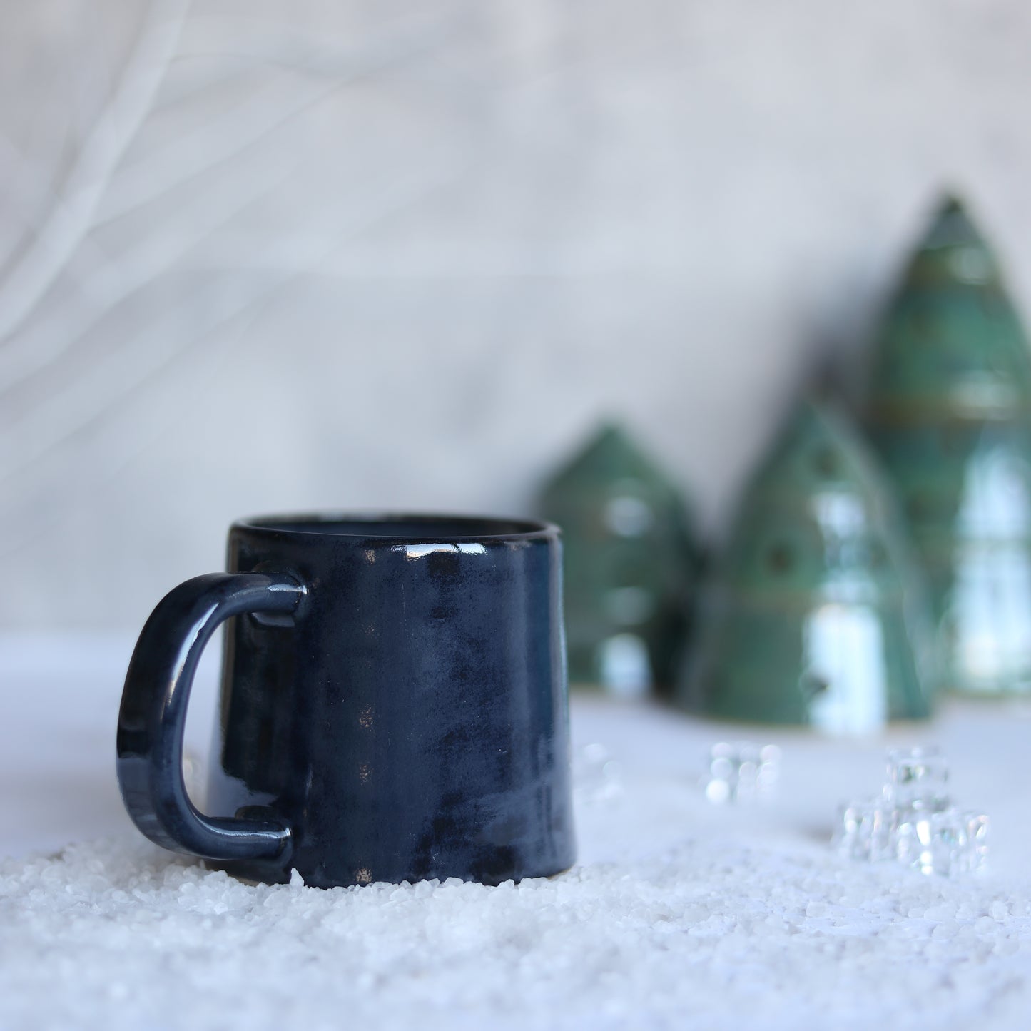 Winter Edition Jet Black Classic Mugs