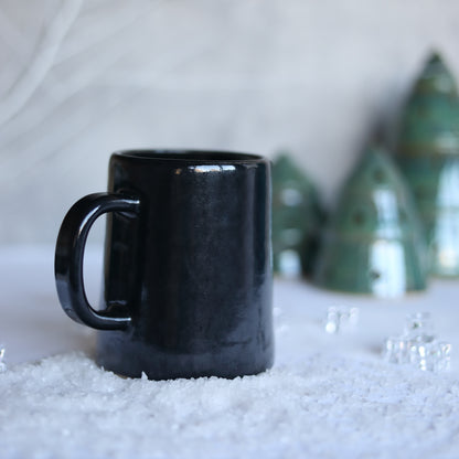 Winter Edition Jet Black Classic Mugs