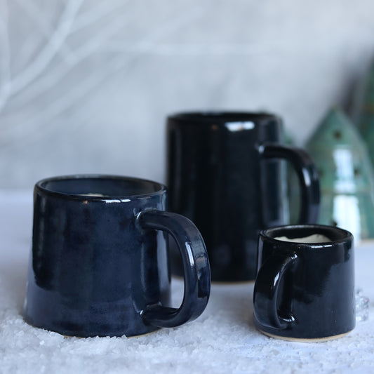 Winter Edition Jet Black Classic Mugs