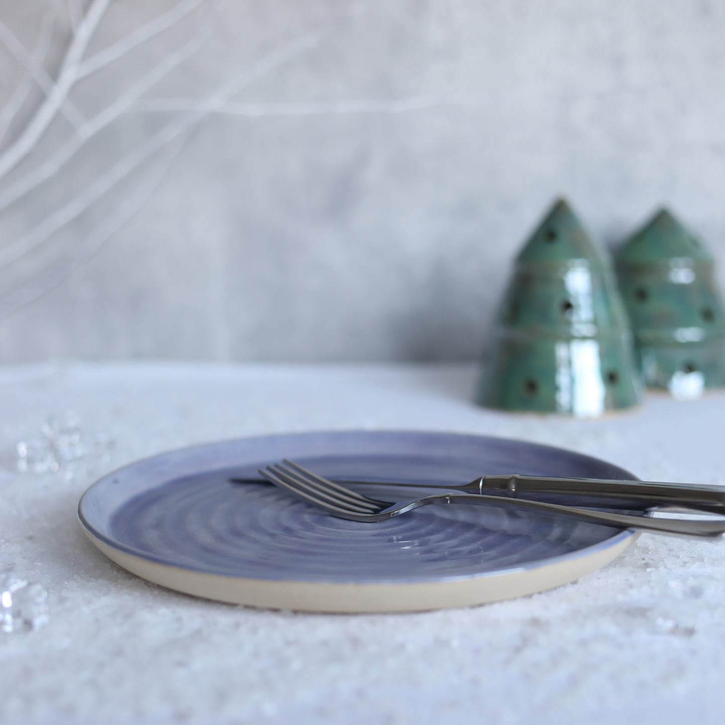 Winter Edition Amethyst Purple Classic Plates