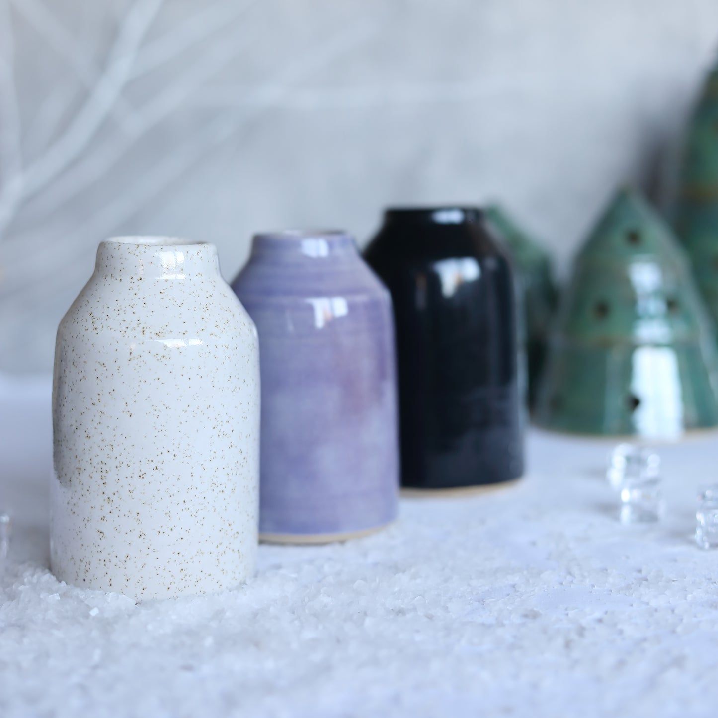 Winter Edition Classic Bud Vases