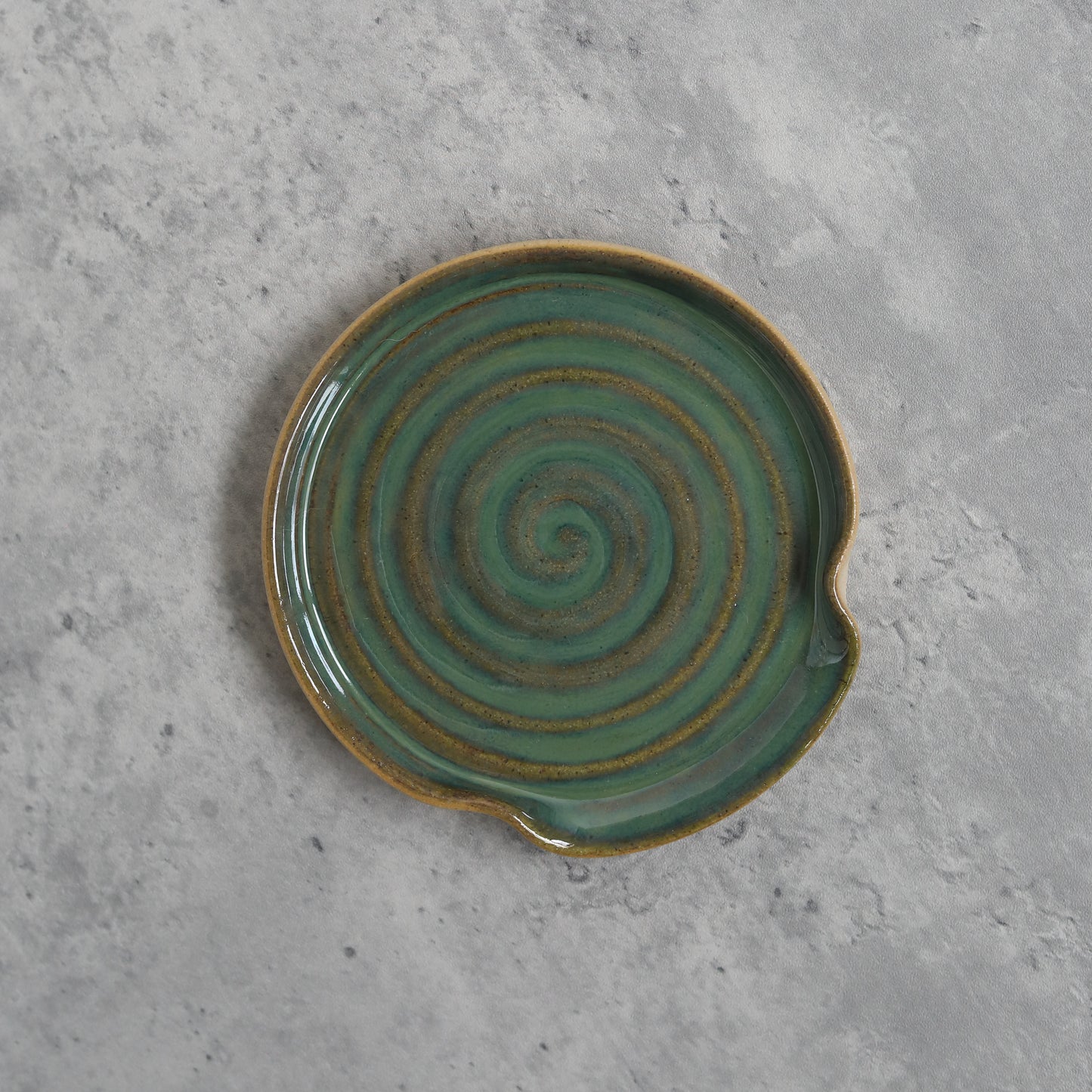 Alpine Green Classic Spoon Rest