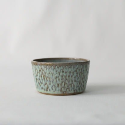 Borealis Green Rustic Textured Side Bowl