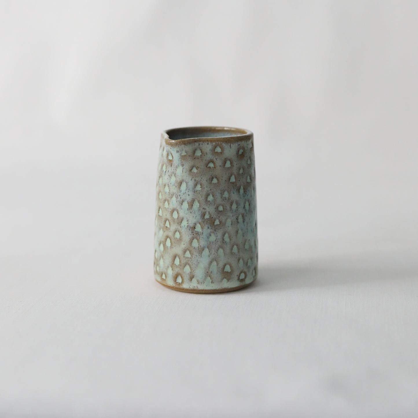Borealis Green Rustic Textured Mini Jug