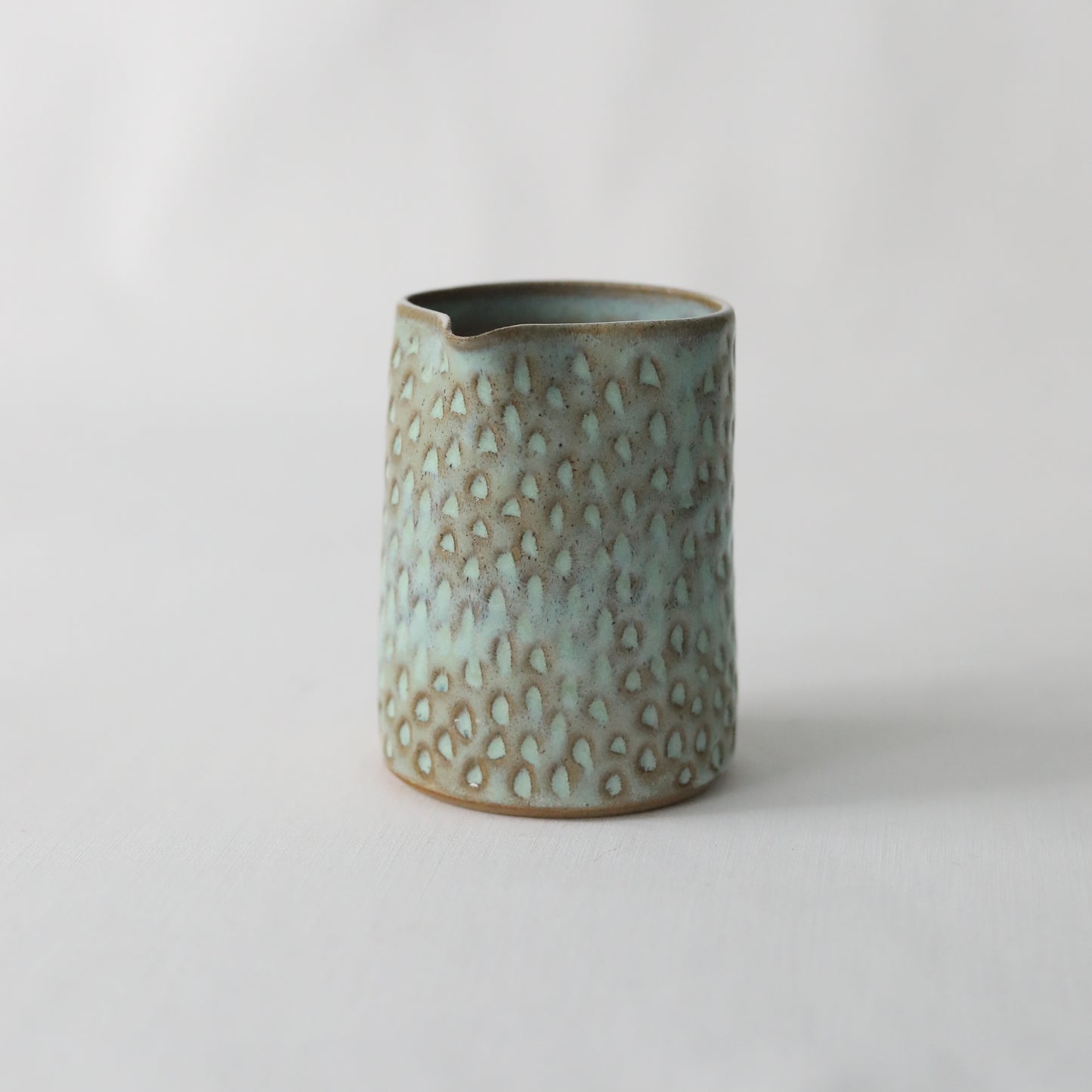Borealis Green Rustic Textured Small Jug