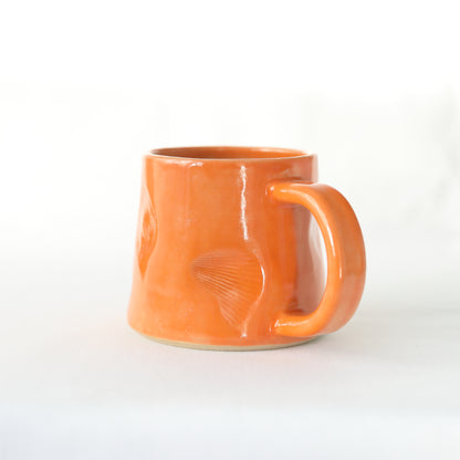 Mandarin Orange Classic Standard Shell Mug