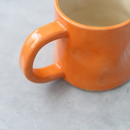 Mandarin Orange Classic Standard Shell Mug