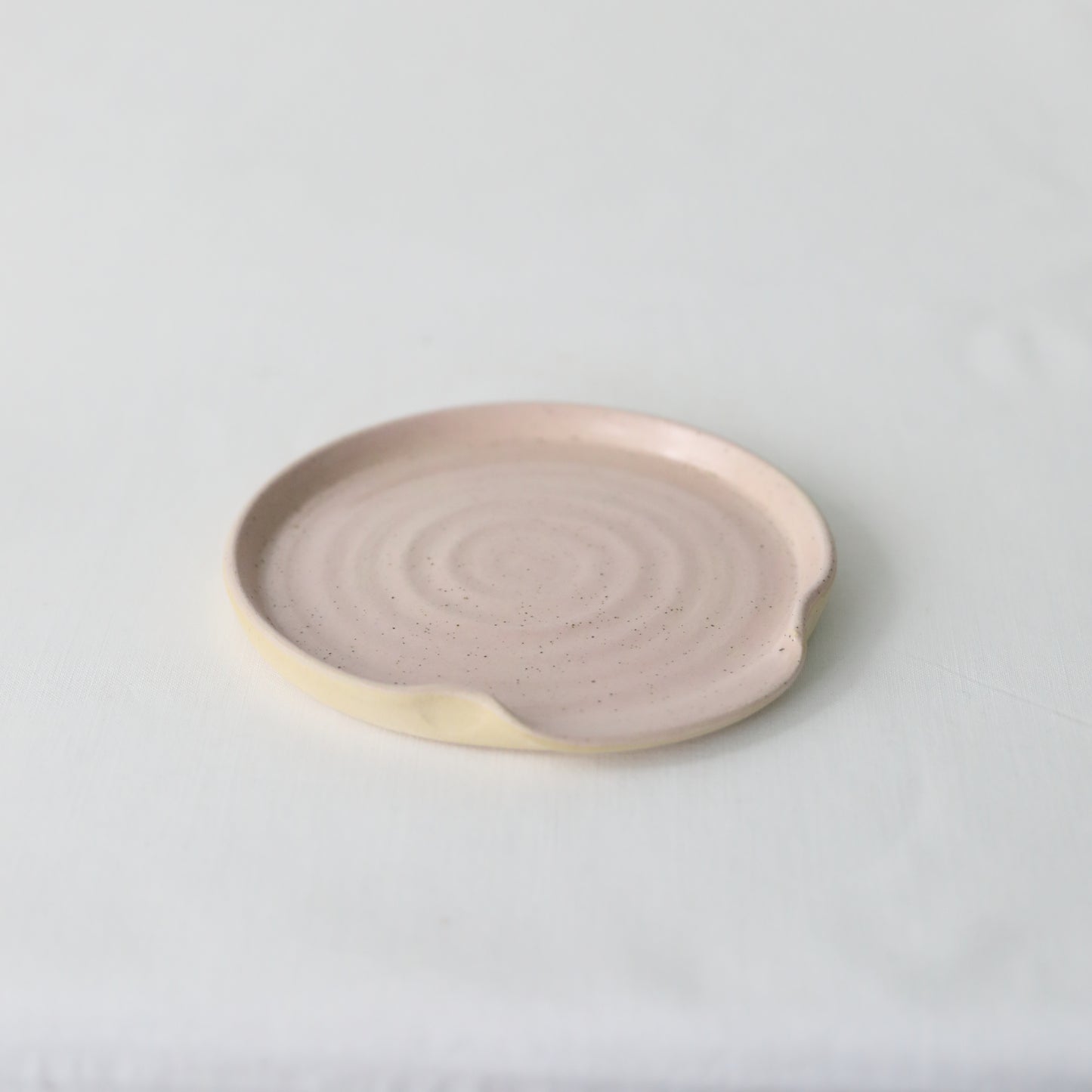 Sample Speckled Pink Classic Spoon Rest