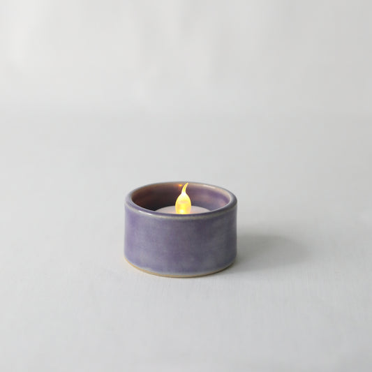 Amethyst Purple Classic Tea Light Holders