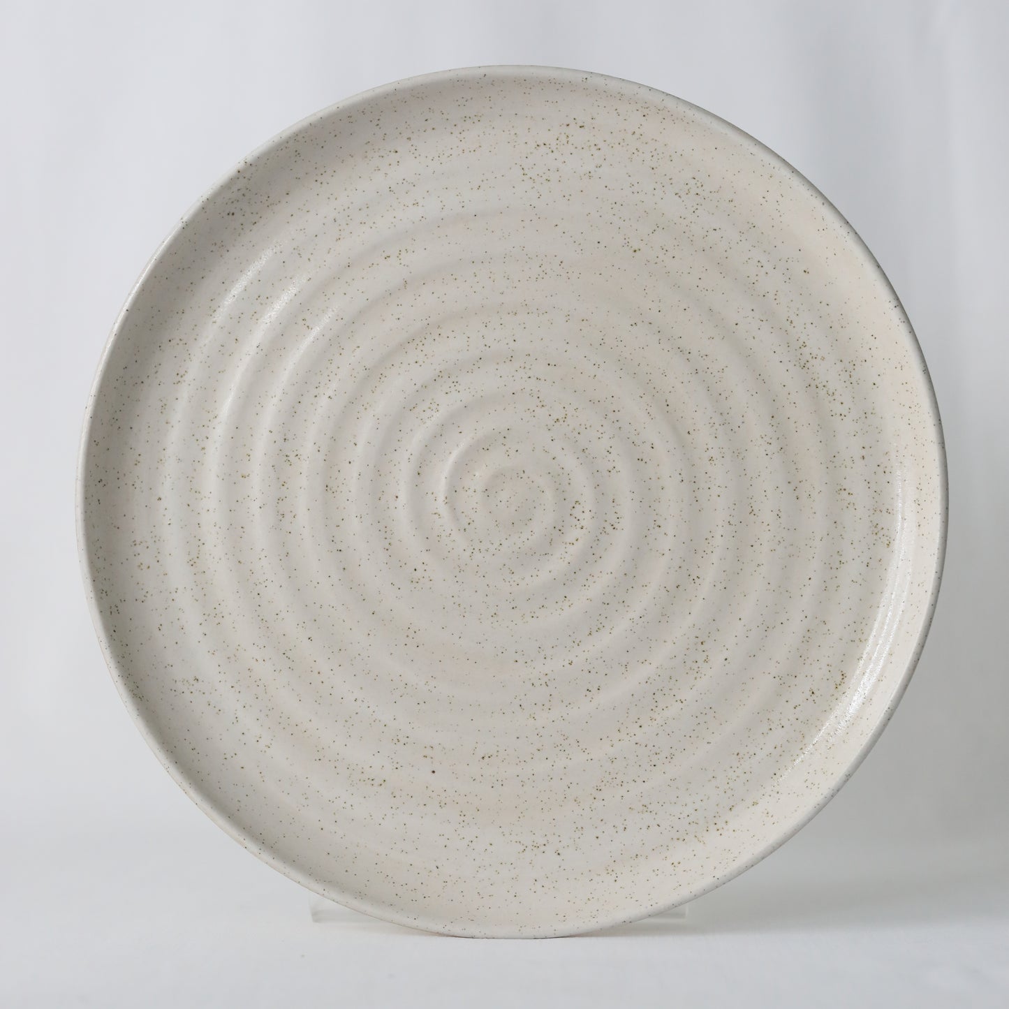 Pepper White Classic Lunch Plate