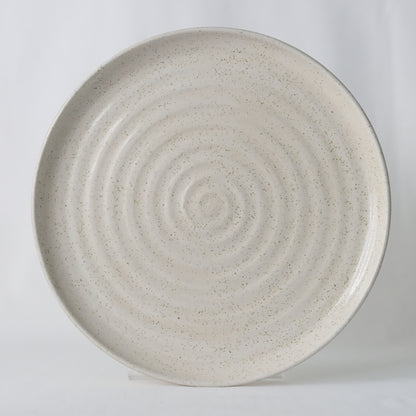 Pepper White Classic Lunch Plate