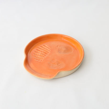 Mandarin Orange Classic Shell Spoon Rest