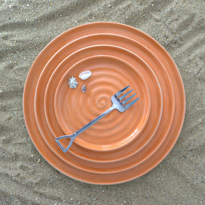 Summer Edition Mandarin Orange Classic Plates
