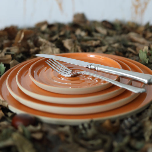 Autumn Edition Mandarin Orange Classic Plates