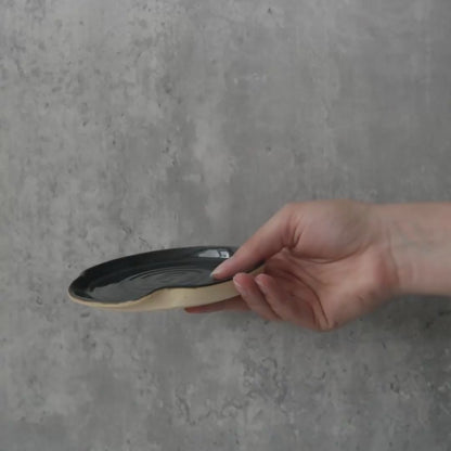 Jet Black Classic Spoon Rest