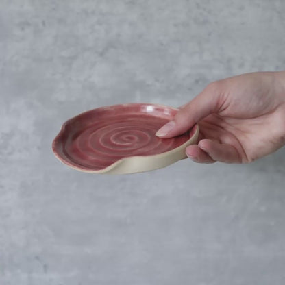 Crimson Red Classic Spoon Rest