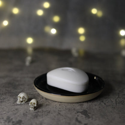 Jet Black Classic Soap Dish