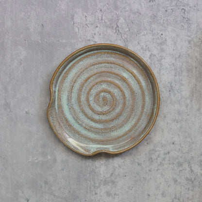 Borealis Green Rustic Spoon Rest