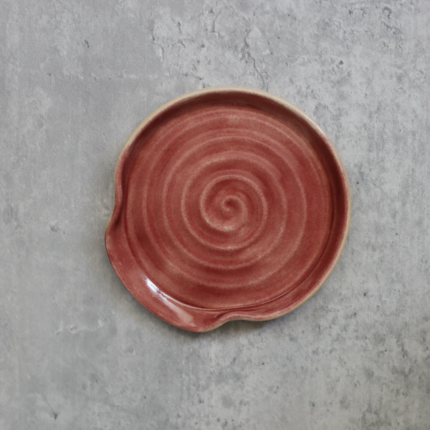 Crimson Red Classic Spoon Rest