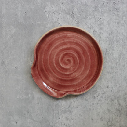 Crimson Red Classic Spoon Rest