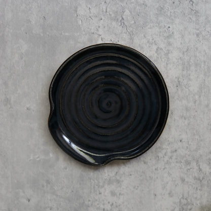 Jet Black Classic Spoon Rest